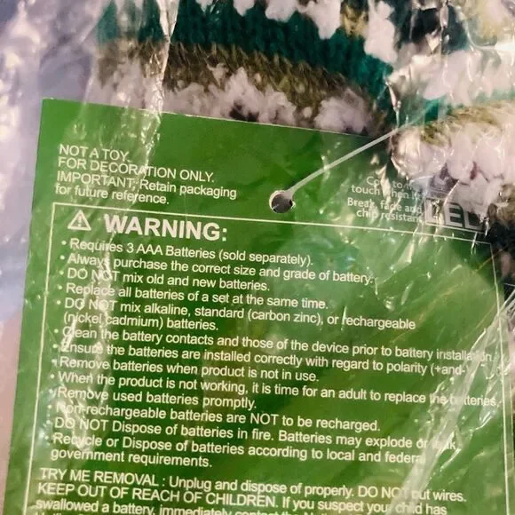 LED Christmas Holiday Lighted Gnome Plush Decor - Picture 8 of 8